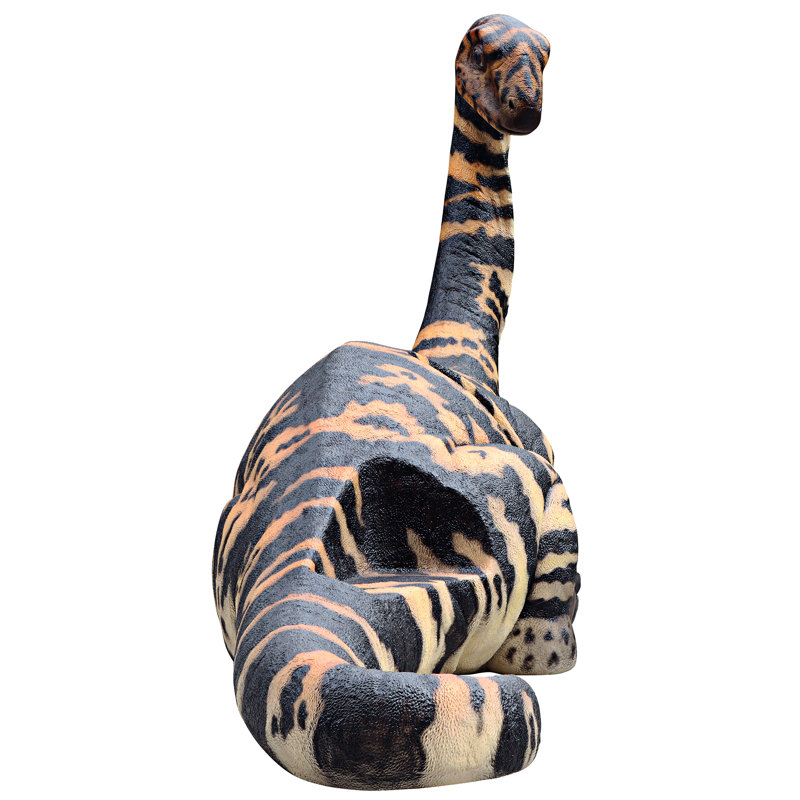 Rhoetosaurus Dinosaur Sculptural Resin Garden Bench