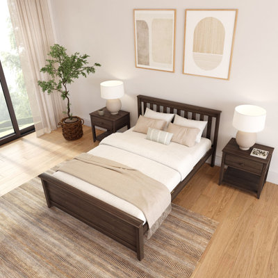 Lit en bois massif Rosenthal