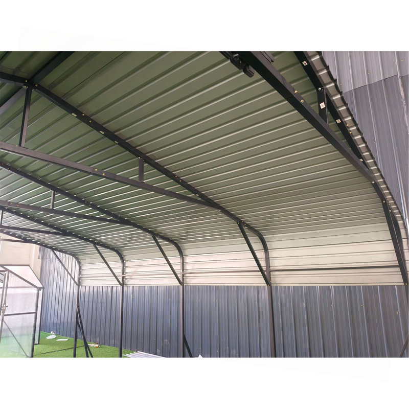 Abri d'auto 20 x 20 - Solution parfaite pour les véhicules, les bateaux et l'équipement - Durable, toutes saisons, assemblage rapide - Spacieux, sécuritaire, renforcé