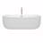 Juliette 71'' x 31.5'' Soaking Acrylic Bathtub with Faucet-23113226