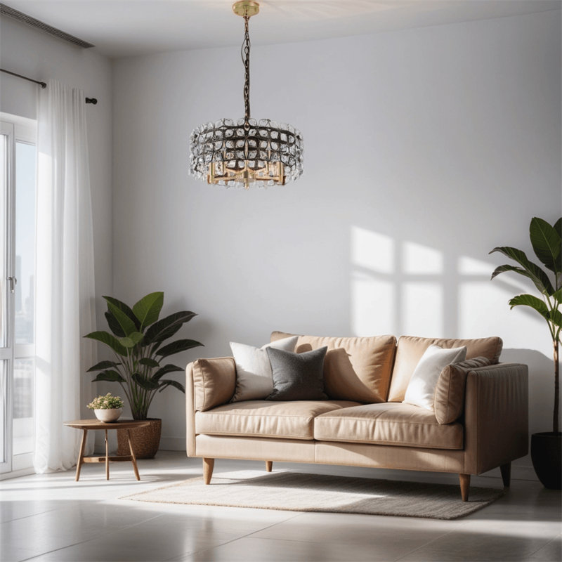 Satnosh 5 - Light Drum Chandelier