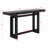 59.1'' Pine Veneer Entryway Table, Triple Rectangle Console Table, Extra Long Sofa With Adjustable Feet For Hallway, Living Room-1894724180