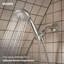 Robinet de baignoire et douche avec pomme de douche à main Beric, valve incluse-91948353