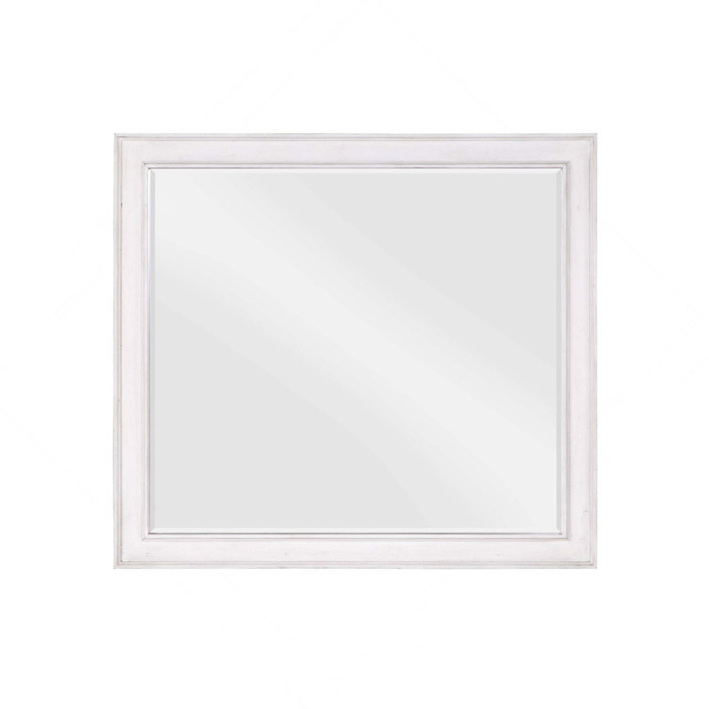 Katia Weathered White Finish Mirror
