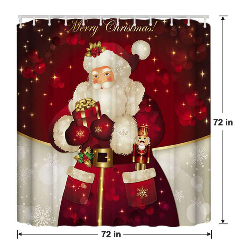 Joycelynn Shower Curtain with Hooks Included