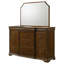 Commode 9 tiroirs avec miroir Brown Cherry