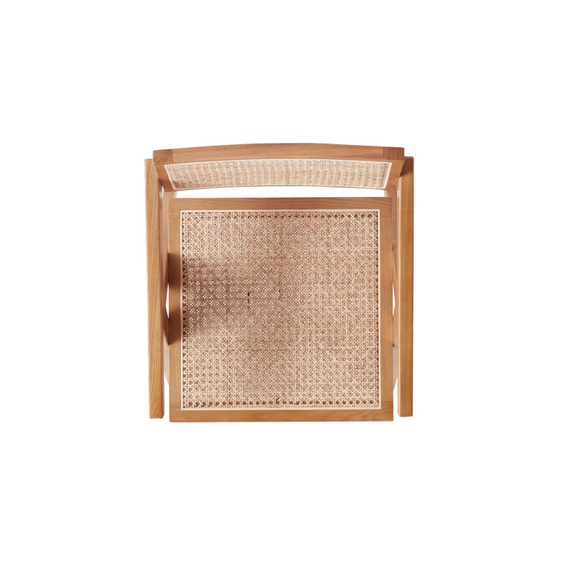 Hamlet Solid Wood Arm Chair, Beige, 1