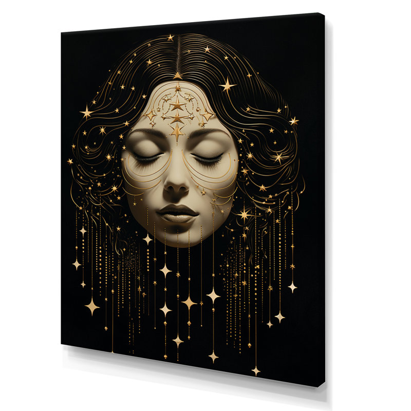 Spiritual Insight I, H 20 po x l 12 po x P 1 po, Toile tendue