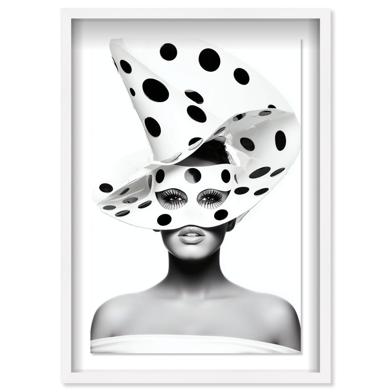 Spotted Sovereign Print by Oliver Gal, 16.5"H x 11.5"W, White Shadowbox