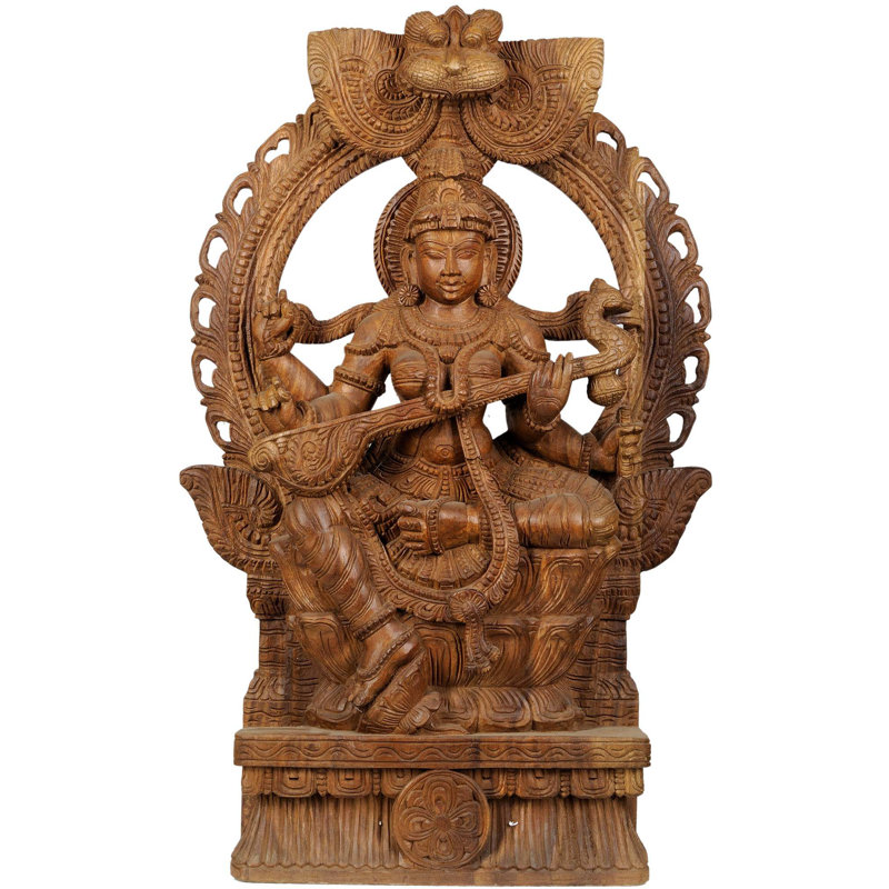 Kamalasana Saraswati Enshrining Prabhavali