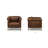 Bruges Full-Grain Italian Leather Lounge Chair-480505791