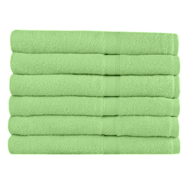 Cotton Lightweight Bath Towel, Light Green