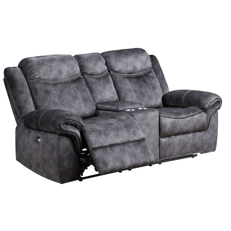 Causeuse inclinable Domino - Gris