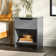 Jaqualine 1-Drawer Nightstand with Storage Cubby