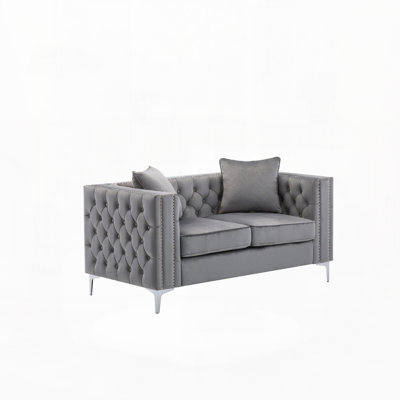 Velvet Loveseat
