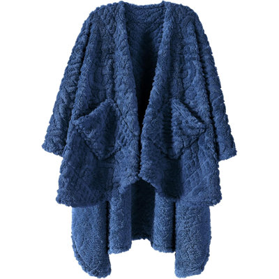 Jeté en sherpa avec poches Wearable