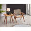 Table basse Mid-Century Modern Natural Finish