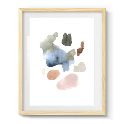 Fresh Start I Framed On Paper Painting