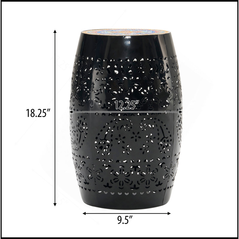 Table d'appoint RUBY, Noir