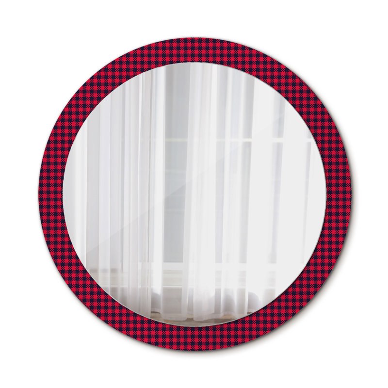 Huldar Glass Flat Wall Mirror