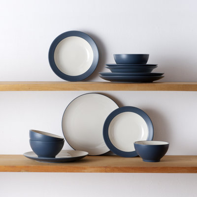 Noritake Colorwave 12-Piece Coupe Dinnerware Set, Service for 4