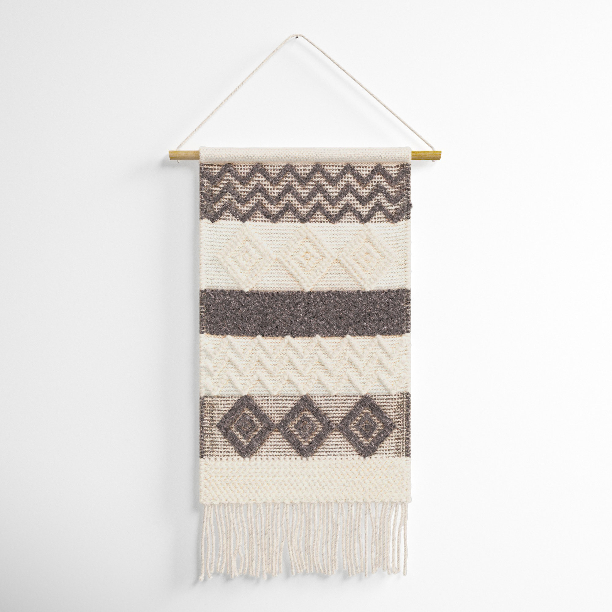Blended Fabric Wall Hanging with Hanging Accessories Included Langley Street