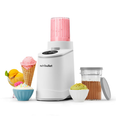 nutribullet Chill Ice Cream Maker Matte White