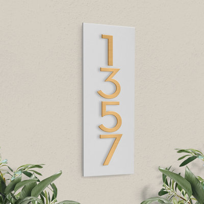 Simply Sweet Wall Address Plaque