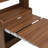 TOPMAX Compact 33.5X15.7X69inch Buffet With Hutch And Foldable Dining Table-1656871121