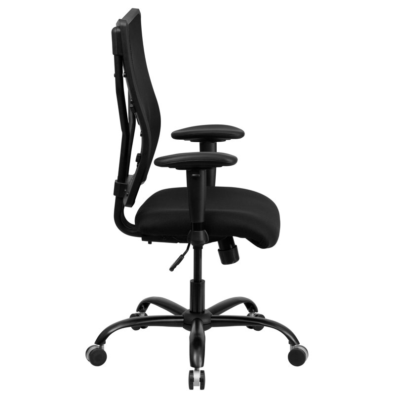 Black Mesh Fabric High Back Ergonomic Executive Swivel Chair