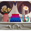 Pompidou Acrylic Candle Holder-48486411