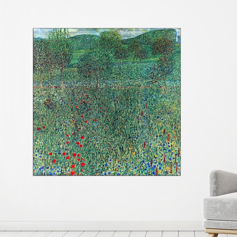 Gustav Klimt - Wrapped Canvas Painting, 100cm H x 100cm W x 1.8cm D