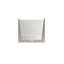 Baignoire autoportante de 35 po en acrylique, forme rectangulaire, blanc (blanc)