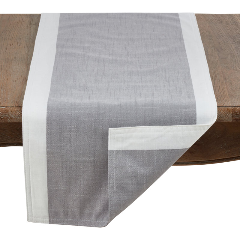 Crisanta Table Runner, Gray, 54" x 16"