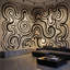 Papier peint abstrait labyrinthe en spirale-872588520-872588517