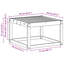 Square Outdoor Side Table , cm W cm D-5639461