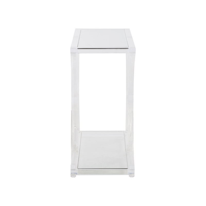 Sweeping Acrylic Console