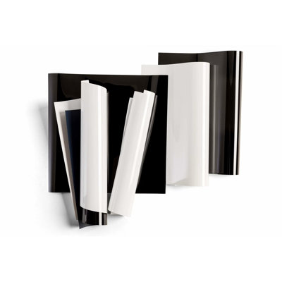 Échantillonneur en vinyle à transfert de chaleur Cricut 2011482, 12 po x 12 po (6 ct) - noir et blanc