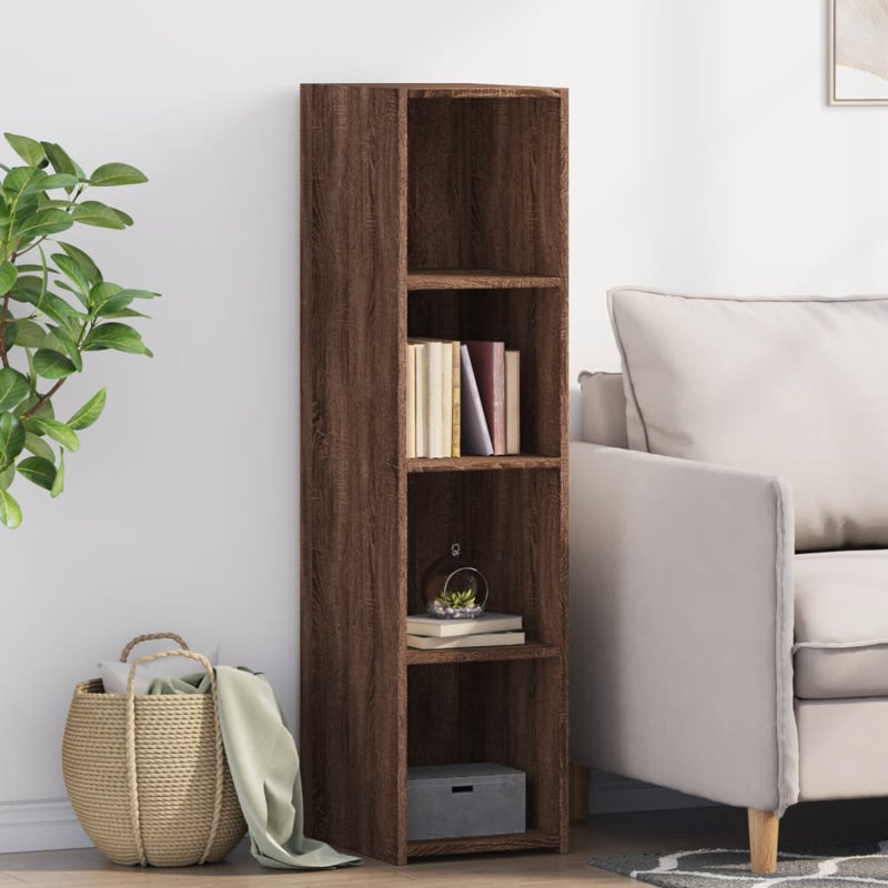 Arah Storage Cabinet, Brown Oak