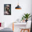 Giclée encadrée de style victorien Chocolate Lab, par Wumples-358441038-358441073