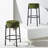 Colombe Upholstered Stool with Metal Frame-982525774-983230721
