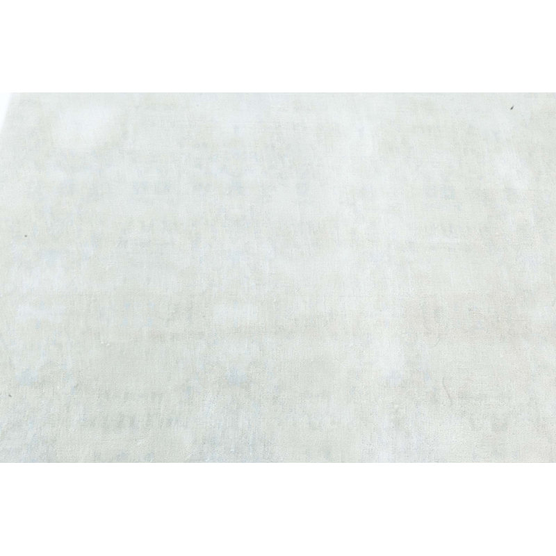 Modern One-of-a-Kind Runner 3' X 21' Hand Knotted Area Rug