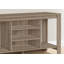 Meuble télé moderne de 48 pouces avec tablettes de rangement, centre multimédia contemporain pour le salon et la chambre à coucher