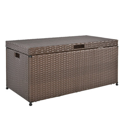 70 Gallon Wicker Deck Box by Jeco Inc.
