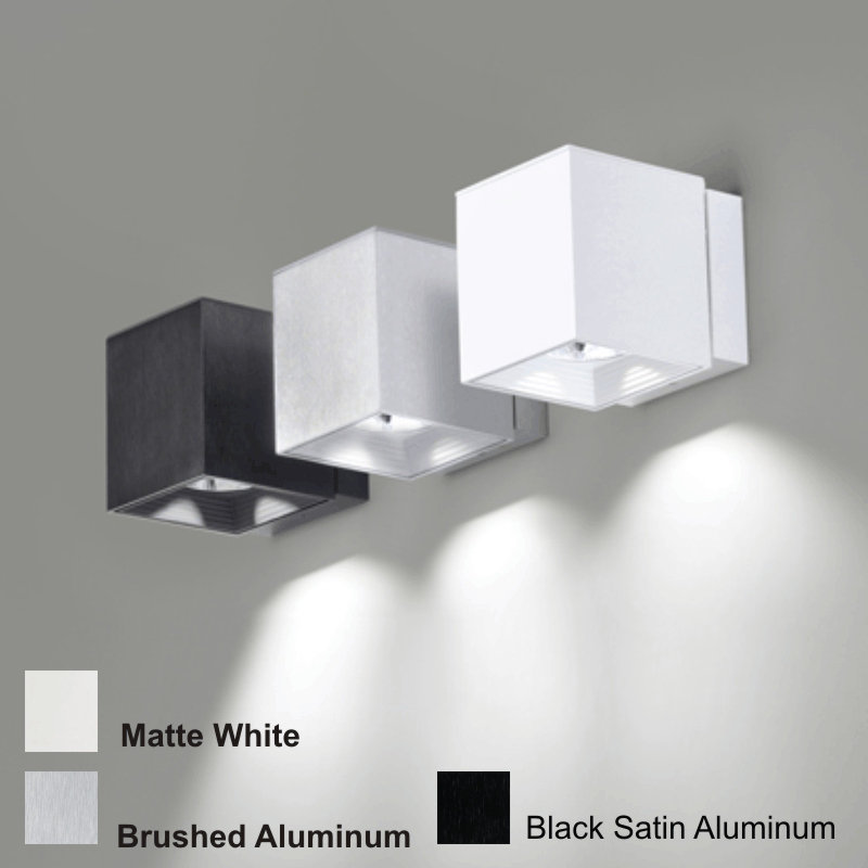 Dau 1-Light LED Flush Mount, Matte White