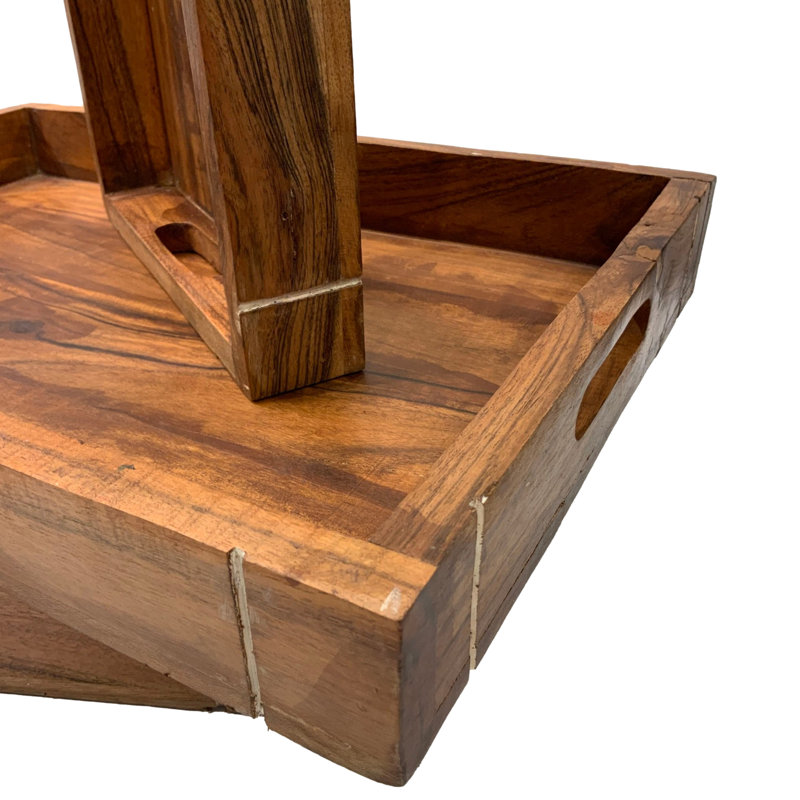 Cesara Solid Wood Tray - Set of 3