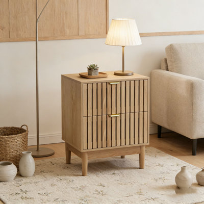 Wooden Nightstand
