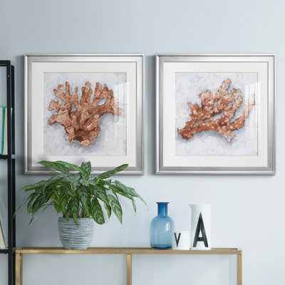 " Coral Display I " 2 - Pieces