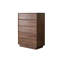 Commode d'appoint en bois massif Montisha