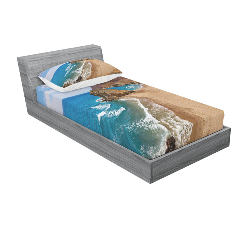 Ensemble de draps de plage ocean view tranquil, Simple